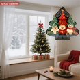 thumbnail image 4 of Metal Hanging Christmas Tree Wind Decorations - Festive Garden Spinners with Cheerful Snowmen & Colorful Ornaments for Holiday Cheer, 4 of 7