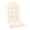 Beige, variant on Thick Tufted High Back Rocking Chair Cushion, Outdoor Patio Chair Cushions Non- Tie On Replacement Seat Pad for Garden Porch Swing Furniture(Peacock Blue)