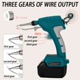 thumbnail image 2 of Hierro de Soldadura Eléctrico Inalámbrico, Herramienta Eléctrica de Reparación de Pistola de Soldadura de Estaño para Batería Makita/Dewalt/Milwaukee/Bosch Ryobi 18V 20V, 2 of 17