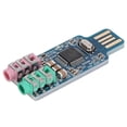 thumbnail image 1 of CM108 USB Sound Card Driver-Free External o Adapter for Laptop, 1 of 1