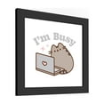 thumbnail image 5 of Gallery Pops Pusheen - I'm Busy Wall Art, Black Framed Version, 12" x 12", 5 of 5