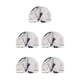 thumbnail image 1 of Injueey Gorros de baño para ducha Estampado de flores Banda elástica impermeable Dobladillo Gorro universal grueso Peluquería Accesorios de Type2 NO2, 1 of 6