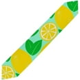thumbnail image 2 of SKYSONIC Table Cloth Runner Fresh Lemons On Blue Table Runners 13x90in for Kitchen Dinner Table Party Holidays, 2 of 3