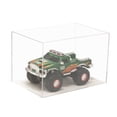 thumbnail image 5 of Versatile Deluxe Clear Acrylic Display Case - Medium Rectangle Box with Gold Risers 12" x 8.25" x 8" (A004-GR), 5 of 10