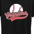 thumbnail image 3 of Instant Message - Baseball Grandma Short Sleeve Graphic T-Shirt, 3 of 6