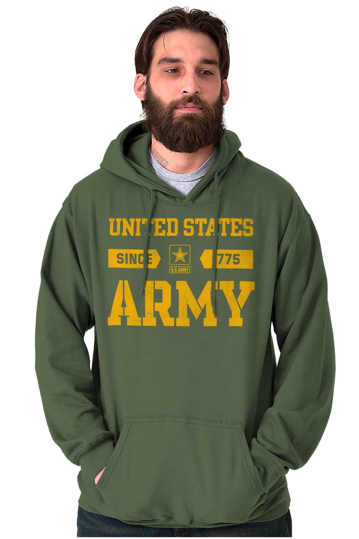 US Army Soldier Veteran Proud Pride Hoodie Sweatshirt Women Men Brisco ...