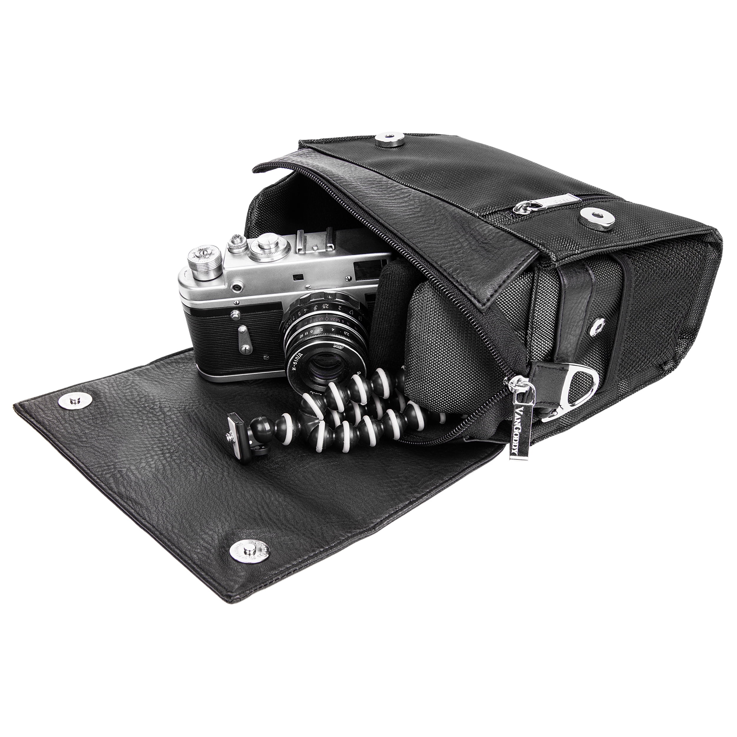 VANGODDY Metric Zippered Nylon Camera Carrying Case Shoulder Bag for Nikon D8 Series / D7 Series / D6 Series