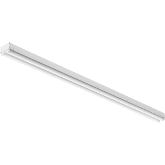 Contractor Select 4 ft. 64-Watt Equivalent Integrated LED White Multi-Volt Strip Light Fixture 4500 Lumens 4000K