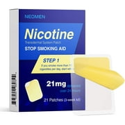 Angle View: Nicotine Patches to Quit Smoking, Anti-Smoking Patch, Stop Smoking Aid Step 1, 21mg，21 Patches （3 week kit）