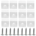 thumbnail image 6 of Drawer Repair Kit with 50pcs Mending Wedges for Sagging Drawers Parts Screws Included White ABS, 6 of 8