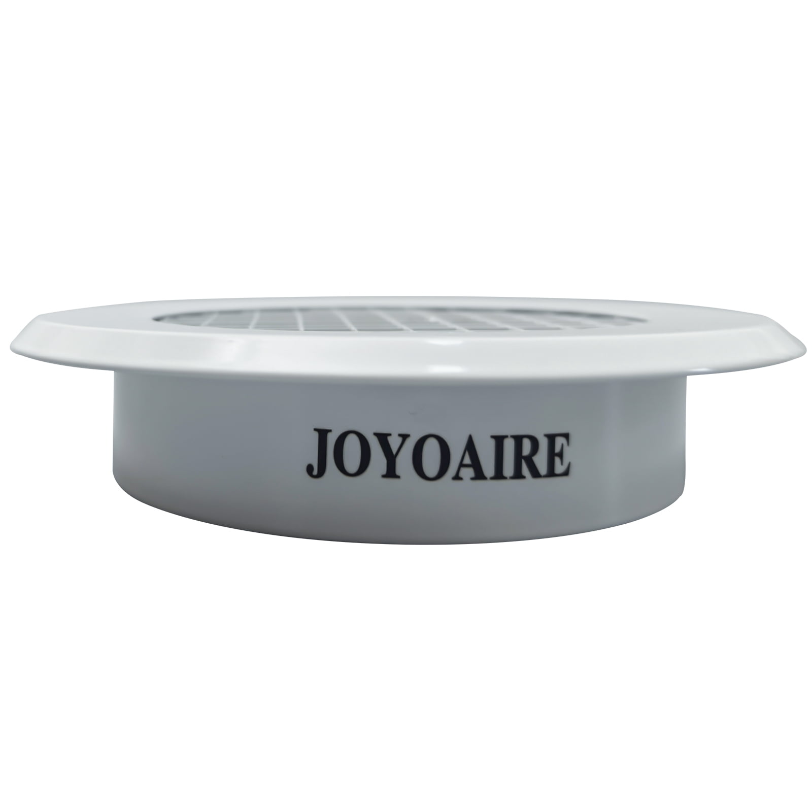 JOYOAIRE 6-Inch Round Egg Crate Air Vent, White Heating and Cooling Register Grille, 1-Pack