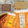 thumbnail image 5 of Rani Masoor Gota (Football) Indian Red Lentils Skinless 128oz (8lbs) 3.63kg Bulk ~ All Natural | Gluten Friendly | NON-GMO | Kosher | Vegan | Product of USA, 5 of 8