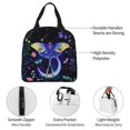 thumbnail image 4 of Moon Moths Lunch Box for Women Men Insulated Lunch Bag Women Cute Lunch Bags for Women Adults Cooler Tote Bag for Work Picnic Gifts, 4 of 5