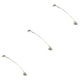 thumbnail image 5 of Soidarity 10 Uds. Cable de línea de pesca líderes conector de pesca giratorio con caja de aparejos de pesca de acero inoxidable a presión Type1 NO1, 5 of 6