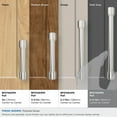 thumbnail image 4 of Amerock Faircrest 6-5/16 inch (160mm) Center-to-Center Polished Nickel Cabinet Pull, 4 of 7
