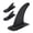 9" 1 Set, variant on Anfyko 9" Paddle Board Fin Repalcement Universal, Nylon Fiberglass Reinforced, No-Tool Installation, Single Center Fin for Most Inflatable SUPs, Surfboard, Stand-up Paddleboard, Longboard - (1PCS)