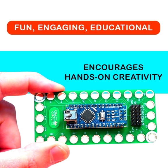 Brown Dog Gadgets Crazy Circuits Programming 101 Classroom Set 5-Pack STEM Coding Kits
