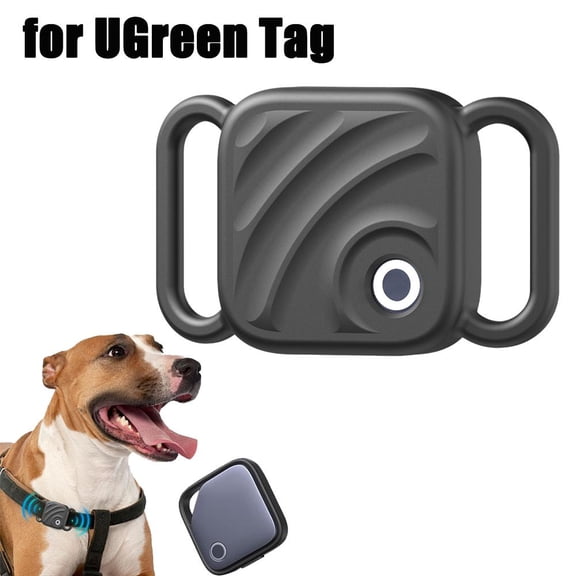 Glow in the Dark Silicone Case for Pet Tracker Tag, Anti-Lost Protective Cover for Dog Cat Collar, Soft Shockproof Locator Sleeve Accessory