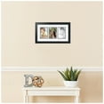 thumbnail image 2 of ArtToFrames Collage Photo Picture Frame with 3 - 4x6 Openings, Framed in Black with Super White and Black Mats (CDM-3926-65), 2 of 8