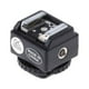 thumbnail image 1 of Hot Shoe Converter Adapter PC Sync Port Kit For Flash To For Camera Features PC Sync Socket Photography Studio Supplies ﻿, 1 of 7