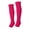 Bold Magenta - Extra Long, variant on Isadora Paccini Women's Extra Long Onyx Black Symmetry Ribbed Knit Leg Warmers, LW49-BLCK-T1
