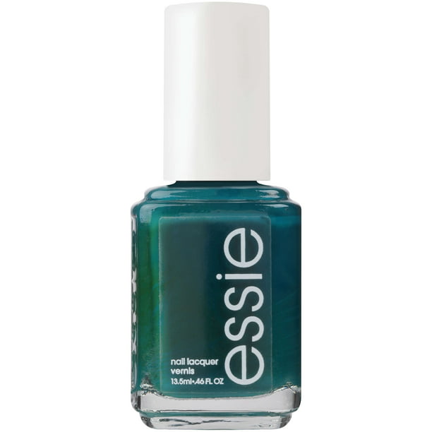 essie nail polish, go overboard, blue nail polish, 0.46 fl. oz ...