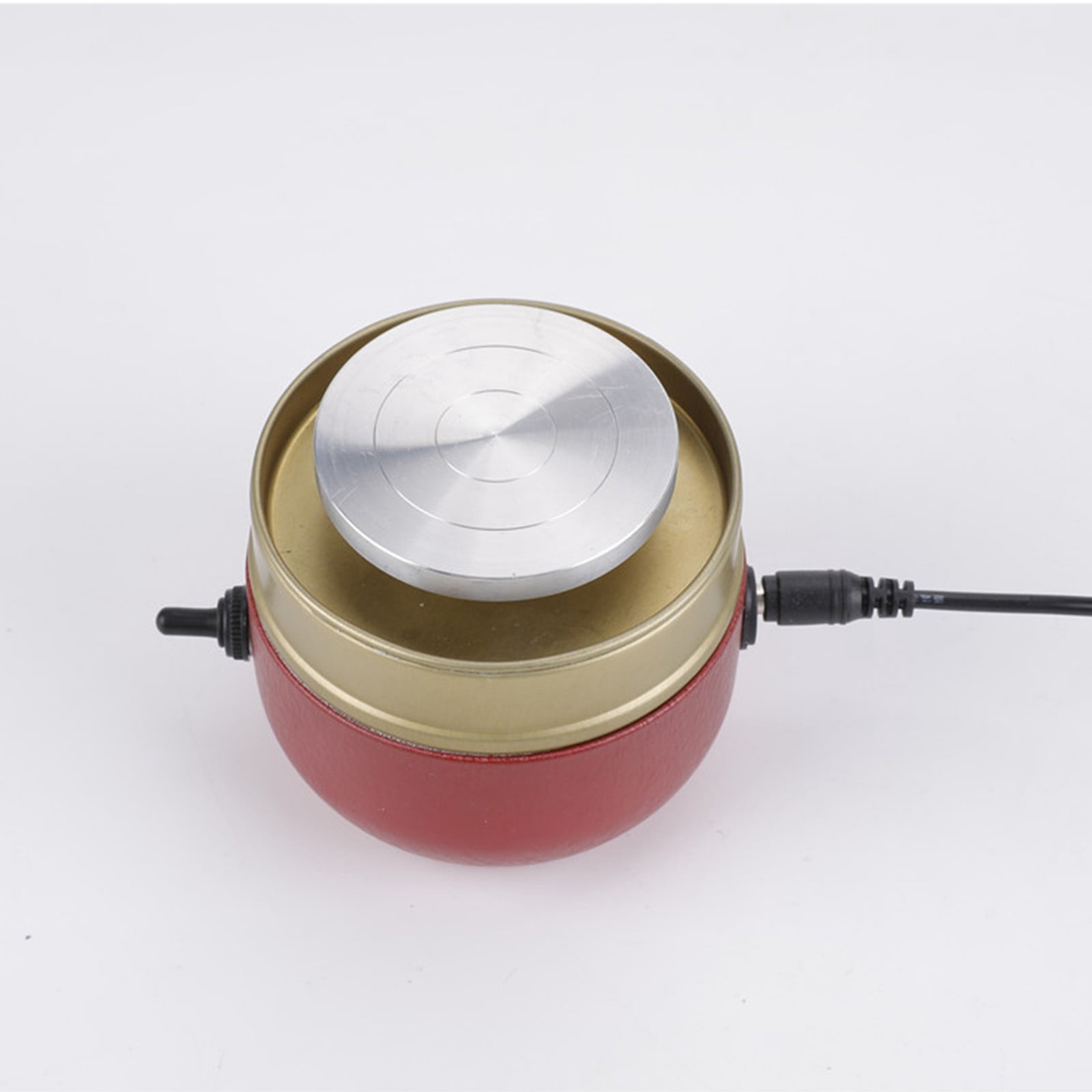 Xoxingysm Mini Pottery Wheel Machine, Clay Fingertip Drawing Machine,Red Machine Ceramic Wheel Drawing Fingertip Machine Housekeeping & Organizers
