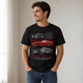 thumbnail image 5 of Men's Car Racing Graphic T-Shirt, Unisex Classic Fit Short Sleeve Tee, 5 of 9