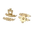 thumbnail image 3 of Box Wooden Case Metal Hasp Hook Lock Lid Latch Catch Gold Tone 30pcs, 3 of 3