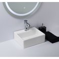 thumbnail image 2 of Esatto Econokit Luft Z paquete lavabo empotrable a muro llave de sensor y desagües Esatto PAQUETE COMPLETO DE LAVABO PARA BAÑO, 2 of 5