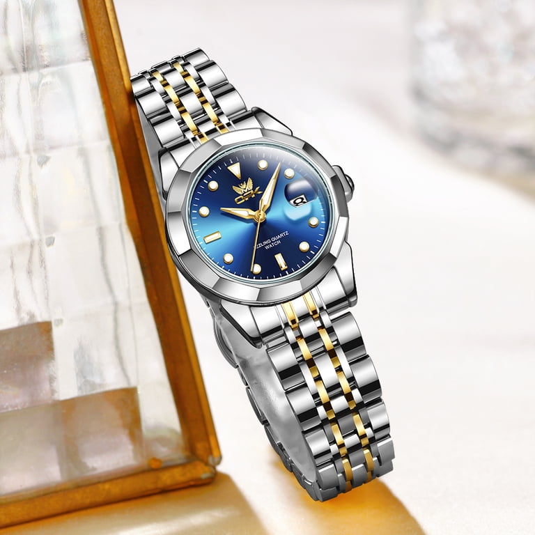 OPK Women's Stainless Steel Quartz Watch with Date photo 8