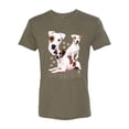 thumbnail image 2 of If It's Not a Jack Russell Terrier It's Just a Dog | Mens Dog Lover Premium Tri Blend T-Shirt, Military Green, X-Large, 2 of 3