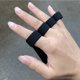 thumbnail image 4 of Guantes de entrenamiento con almohadilla de agarre cuadrada Empuñaduras de levantamiento para gimnasio de entrenamiento de levantamiento de pesas, 4 of 8