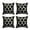 Black, variant on Gyulin Pack of 4 Gold Velvet Throw Pillow Covers 18x18 Inches Solid Square Pillow Covers Geometric Cushion Covers for Couch Sofa Home Bedroom Decor, Black