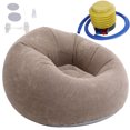 thumbnail image 1 of OULII 1Set Portable Air Sofa Chair Inflatable Couch for Camping Hiking Beach with Assorted Colors, 1 of 5