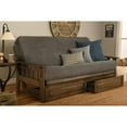 thumbnail image 3 of Kodiak Furniture Tucson Frame with Fabric Mattress in Marmont Blue/Walnut, 3 of 6
