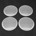 thumbnail image 3 of CUBIERTA DEL ALTAVOZ DE PUERTA LATERAL, 4 Piezas Cromado Acabado Brillante Acero Audio inoxidable Altavoz de AltaVoces Para X5 F15 2014-2018, 3 of 7