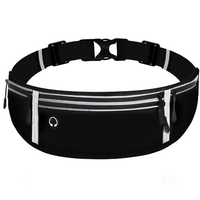 Cinturón para correr Slim Fit, riñonera de entrenamiento para hombres y mujeres, cinturón para correr, caminar, andar en bicicleta, acampar Ormromra CPB-DE-SSW1279-1