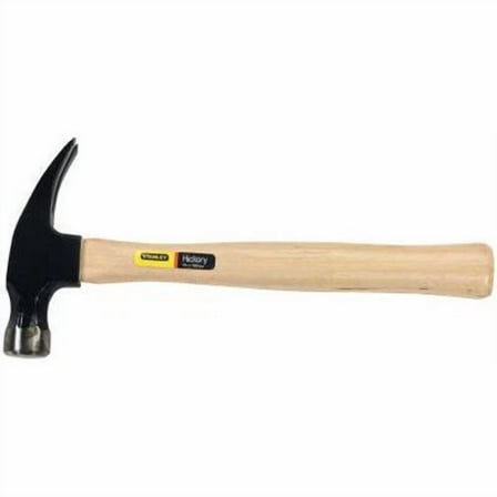 Stanley 51-716 Hickory Handle Nailing Hammer Rip Claw 16 Oz.