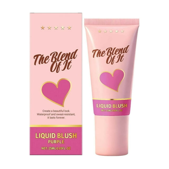 El rubor en polvo líquido hidratante es ligero, húmedo y fácil de retirar, lo que ayuda a aplicar el maquillaje de forma natural y mantener una sensación cómoda. Rubor en polvo de 25 ml.
