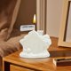 thumbnail image 1 of Wmhnj Vela aromtica con forma de chimenea de cabaña de paja para decoracin del hogar, ideal para relajarse. Set de regalo., 1 of 9
