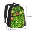 thumbnail image 2 of Daiia Cactus And Succulents Backpack for Men and Women -Durable Backpack Large Capacity, Water-Resistant Bag with Adjustable Straps and Laptop Compartment, 2 of 7