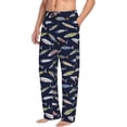 thumbnail image 6 of Rocae Sardine Mens Pajama Pants Pj Pants Mens Lounge Pants-Large, 6 of 6