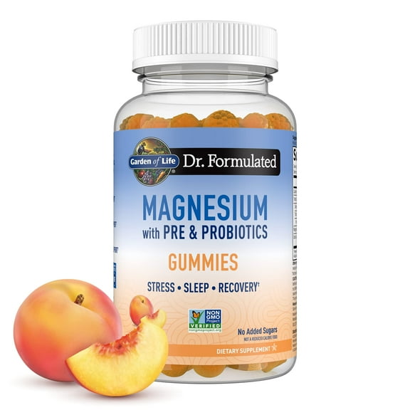 Dr. Formulated Magnesium Gummies, Peach Flavor, 60 Gummies
