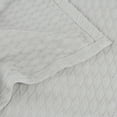 thumbnail image 6 of BNM Diamond Cotton Blanket, Throw, Platinum, 6 of 12