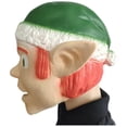 thumbnail image 2 of Disfraz de cosplay de látex con casco de elfo navideño, 2 of 3