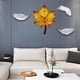 thumbnail image 2 of Reloj de pared moderno Sunnimix Hoja de arce 30 cm, 2 of 8