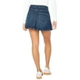 thumbnail image 4 of Celebrity Pink Women's Western Pleated Denim Mini Skirt, Sizes XS-XXXL, 4 of 5