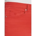 thumbnail image 4 of Gloria Vanderbilt Swan Series Women's Plus Amanda 5 Pocket Capri with Slit, Sizes 16W-24W, 4 of 5