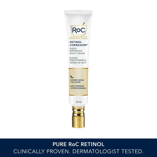 RoC Skincare - Retinol Correxion®️ - Deep Wrinkle Night Cream - Works While You Sleep (30ml)